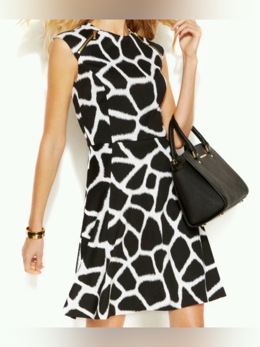 NWT $150 Michael Kors Antalia Giraffe Dress,